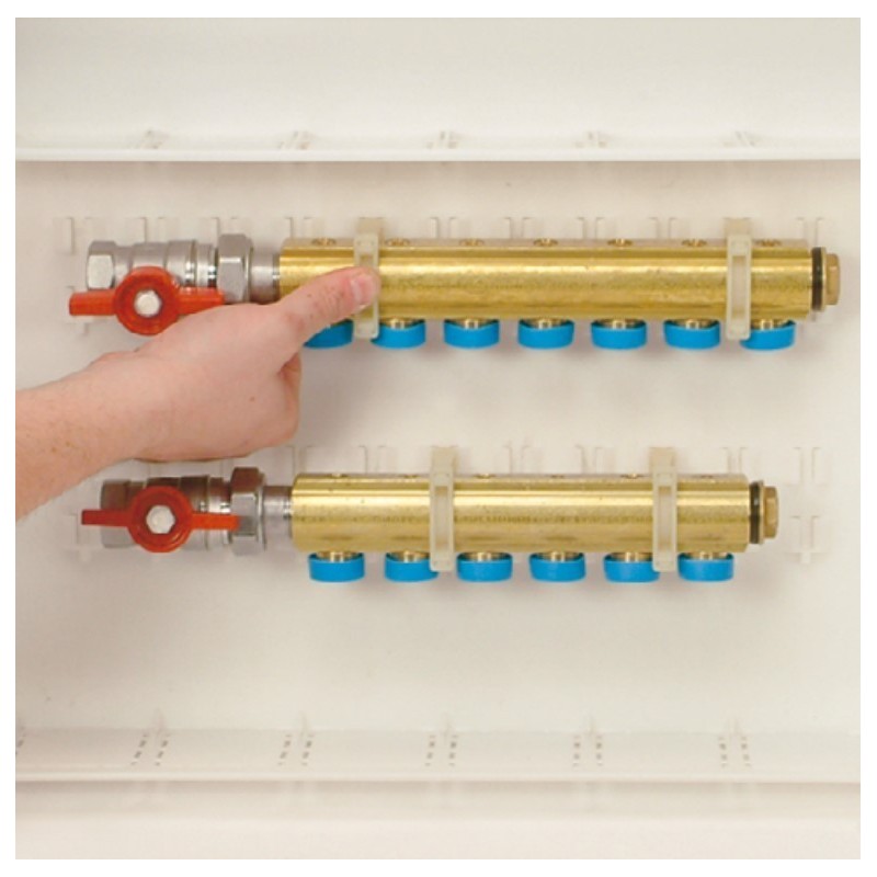 Supporti Per collettori Per barra 1" DN25  Giacomini R598Y004