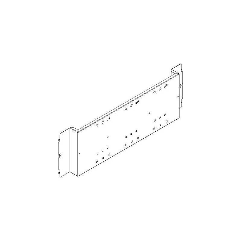 MAS - Piastra di fissaggio per interruttori MEGATIKER fissi verticali - Bticino 9781P/TN