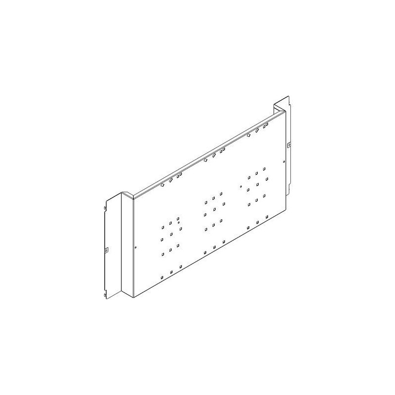 MAS - Piastra di fissaggio per interruttori MEGATIKER con differenziale - Bticino 9781P/TN