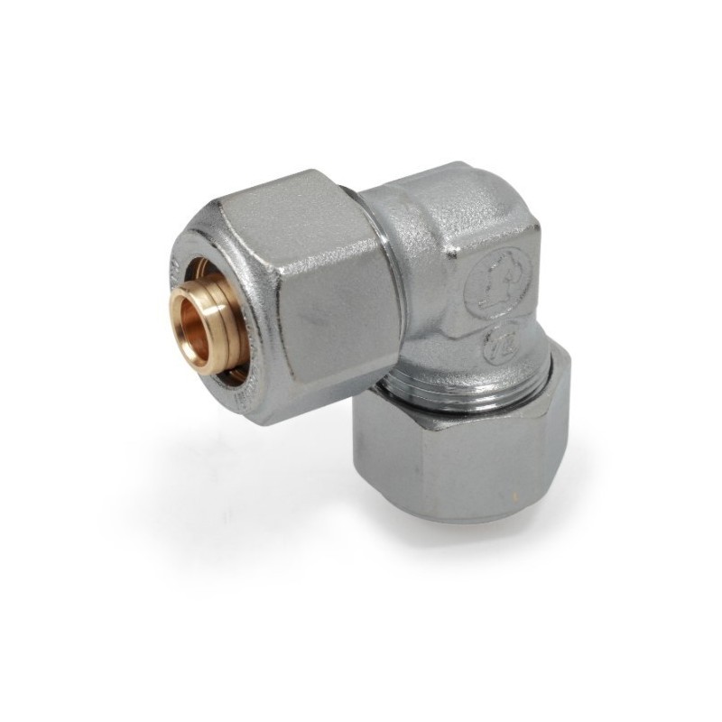 Raccordo curvo filettato femmina 12 per tubi 20X2 Giacomini R563MX057