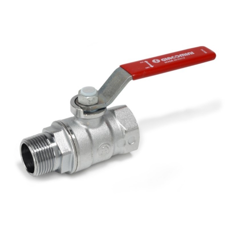 Valvola a sfera Maschio Femmina  maniglia leva 1/2" Giacomini R254LX003