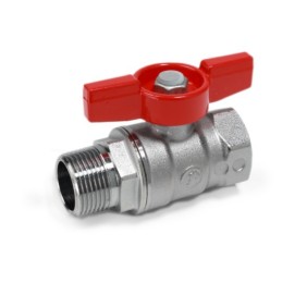 Valvola a sfera Maschio femmina 1 con maniglia Giacomini R254X005