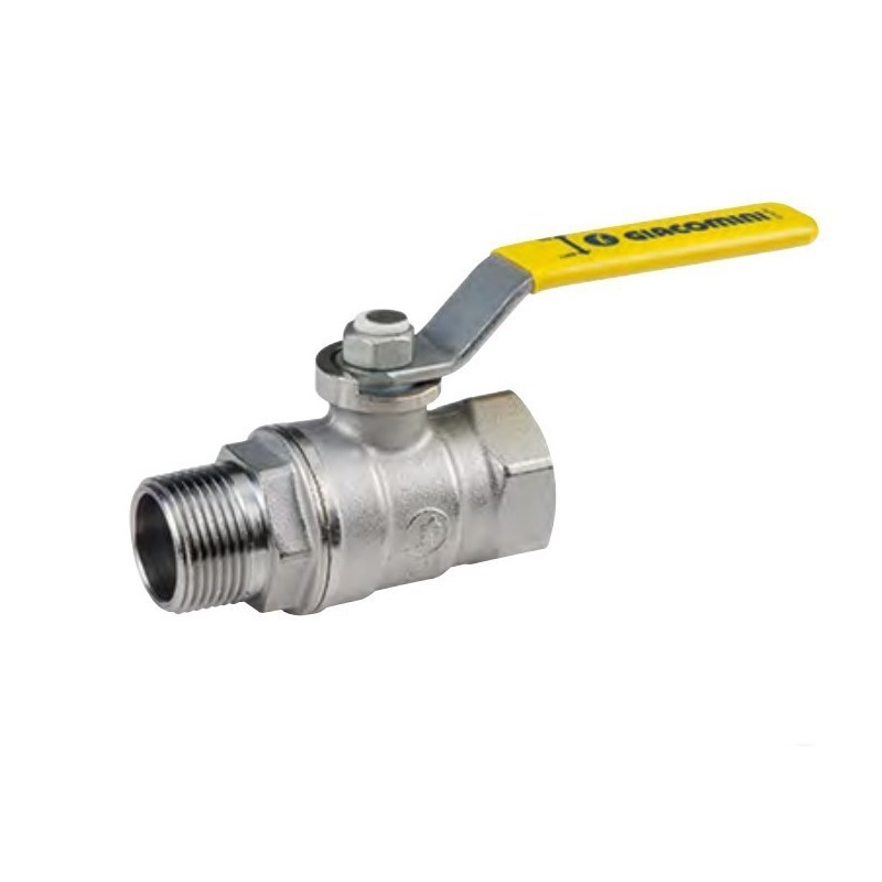 Valvola sfera Maschio Femmina per impianti Gas 1Giacomini R254LX025