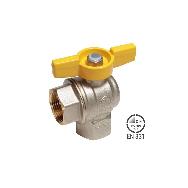 Valvola a sfera per gas 1 femmina femmina Giacomini R783GX005