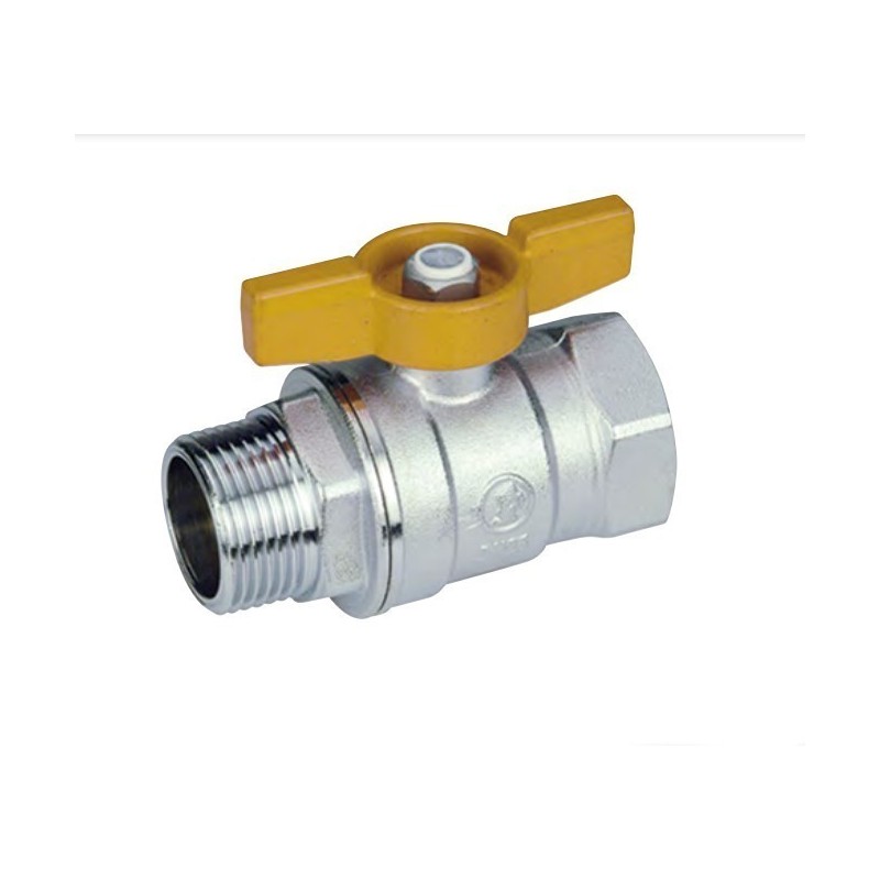 Valvola a sfera Maschio femmina 12 per gas Giacomini R254X023