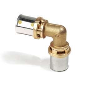 Raccordo curvo  per tubi gas 16X2 Giacomini RM122Y203