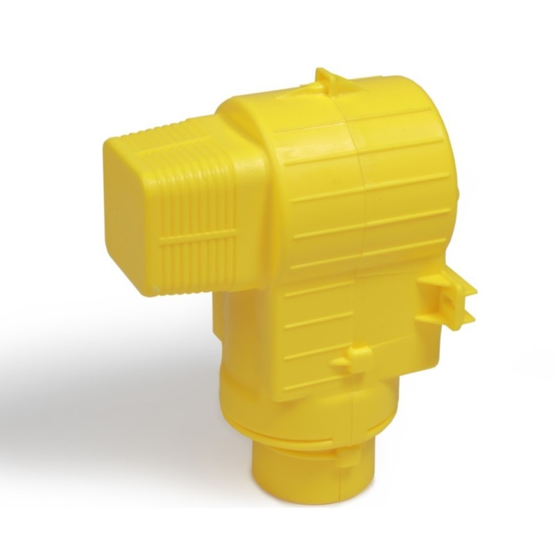 Contenitore in plastica colore giallo per alloggio raccordi RM139 Giacomini G139Y013