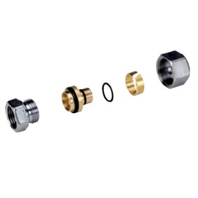 Raccordo filettato 3/4" femmina per tubi 26X3 Giacomini R187FX105