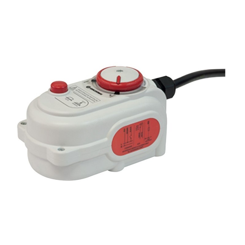Attuatore per comando valvole con comando manuale Giacomini K272Y101