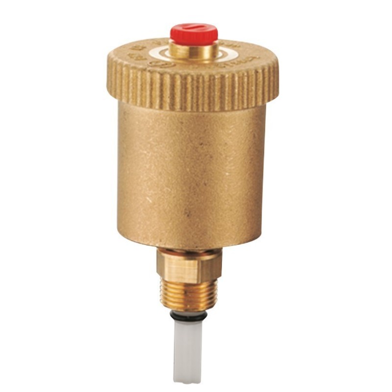 Valvola di sfogo aria con rubinetto 1/2" Giacomini R99IY003