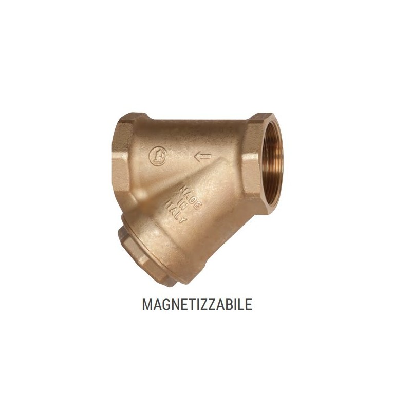Filtro ispezionabile magnetizzabile con cestello in acciaio Inox 1 Giacomini R74AY105