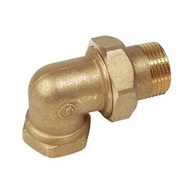 Raccordo curvo tre pezzi attacchi filettati femmina-maschio 1 Giacomini R19Y005