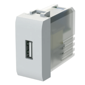 Presa USB 5V 2,1A per Living Light Bianca 4Box 4B.N.USB