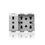 Presa Bipasso e Schuko Side Bianca più Bipasso per Bticino Matix XL 4Box 4B.AM.H21.XL