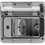 4Box WIDE IP55 Idrobox con presa shuko bivalente grigio 4B.W.RAL.015
