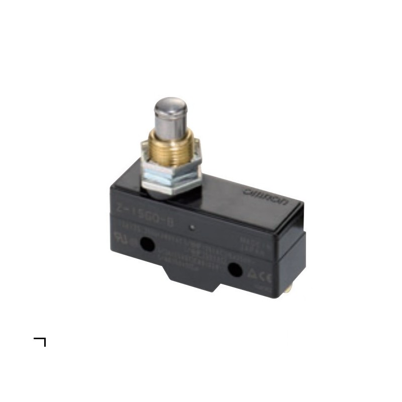 Microinterruttore con testa M12 a pulsante Omron Z-15GQ-B