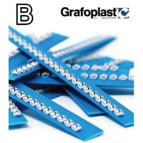 Anellino Lettera B confezione 240 pz  Grafoplast  BL117GBBBW