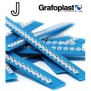 Anellino Lettera J confezione 240 pz  Grafoplast  BL117GJJBW