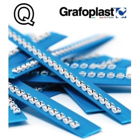 Anellino Lettera Q confezione 240 pz  Grafoplast  BL117GQQBW