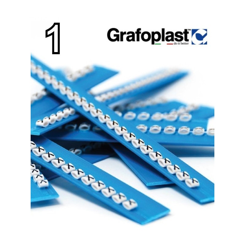 Anellino Numero 1 confezione 240 pz  Grafoplast  BL117G11BW