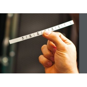 Nastro di ricambio 9mm x 8Mt  Nero/Bianco Grafoplast EGO2SB09W