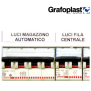 Striscia non adesiva per l’identificazione del quadro di distribuzione Grafoplast EVO60100W