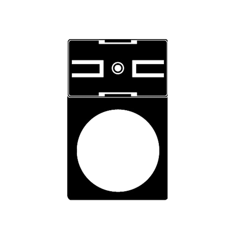 Portatarghette adesivo per pulsanti e selettori Grafoplast SIT0B05MC