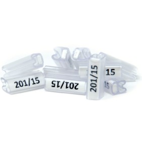 Tubetto trasparente 30mm diametro 2-4 mm cf 500 pz Grafoplast 20230