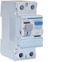 Differenziale Puro 2 Poli 25A 30MA A 2 Moduli Hager  CDA225H