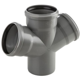 Braga Doppia a 45° ad innesto HTDA D. 110/40 Valsir VS0506010