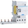 Blocco Differenziale 4 Poli 63A 30MA AC 3 Moduli Hager BD464N