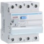 Differenziale Puro 4 Poli 63A 30MA AC 4 Moduli  accessoriabile Hager  CDC463H