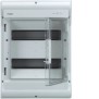 Centralino da parete IP65 24 Moduli Porta trasparente Hager  VE212G