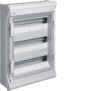 Centralino da parete IP65 54 Moduli Porta trasparente Hager  VE318G