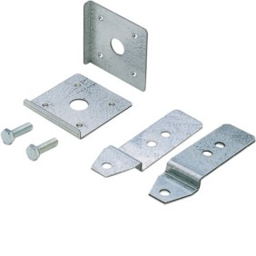 Coppia di staffe di fissaggio a parete Hager  FM640