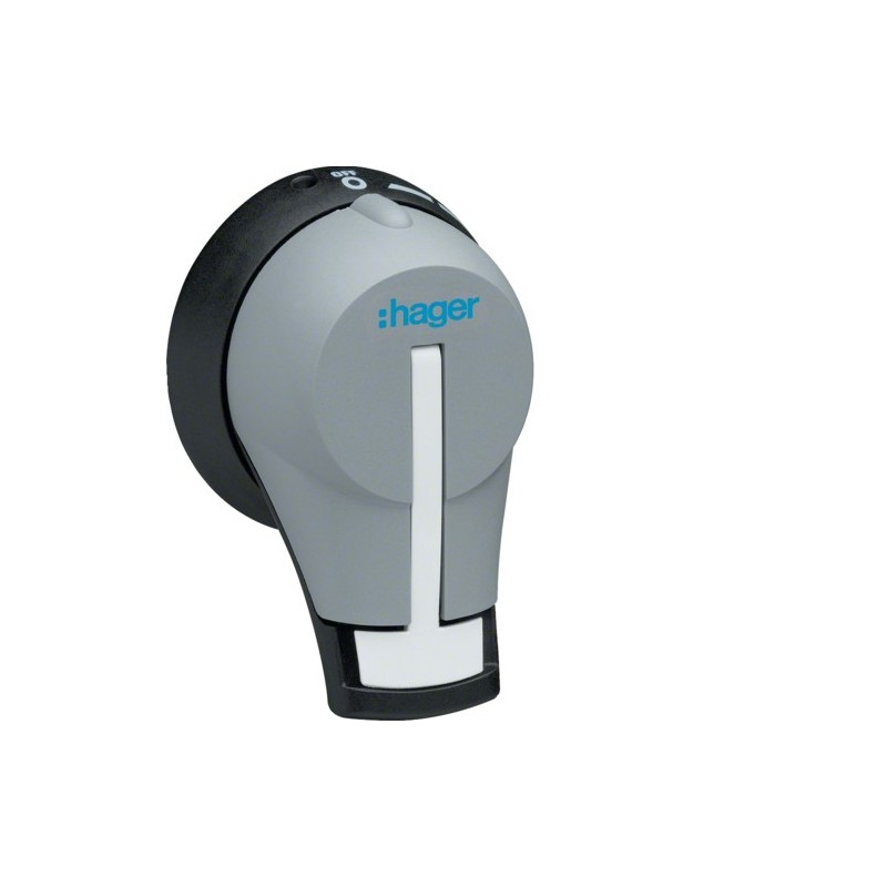 Commutatore rotativo rinviato per sezionatori 40-63 Hager HZC001