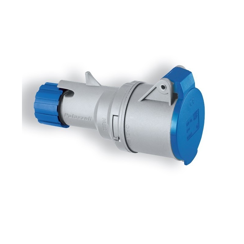 Presa CEE 2P+T cablaggio a vite IP44 16A Palazzoli 720126