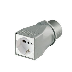 Adattatore Presa Industriale - Presa Civile 2P+T 230V Palazzoli 740001