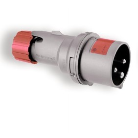 Spina CEE 3P+T cablaggio a vite IP44 16A Palazzoli 700136