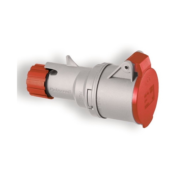 Presa CEE 3P+T cablaggio a vite IP44 16A Palazzoli 720136