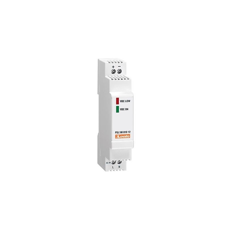 Alimentatore switching modulare 12 DC 0,83 A 10W LOVATO PSL1M01012