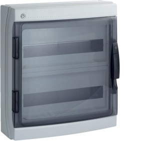 Centralino a parete 36 Moduli IP65 Porta fume 2 File Bocchiotti B06526