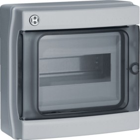 Centralino a parete 8 Moduli IP65 Porta fume Bocchiotti B06522