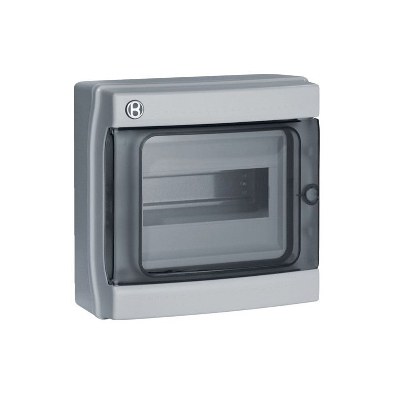 Centralino a parete 8 Moduli IP65 Porta fume Bocchiotti B06522