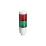 Colonna luminosa luce fissa led integrato verde/rosso 24 Vdc Lovato 8LT4K02BG