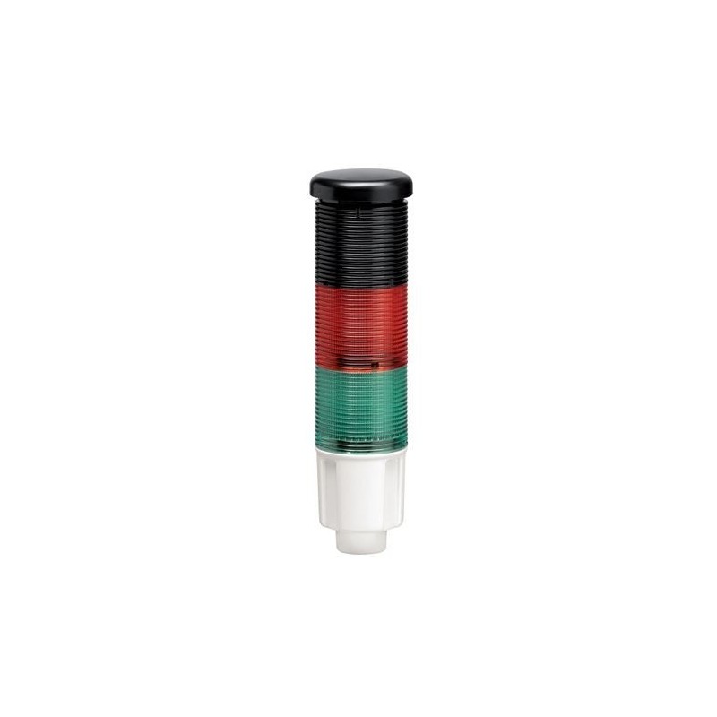 Colonna luminosa/sonora led verde/rosso 24 V Lovato 8LT4K03BG