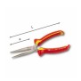 Pinze isolate a becchi mezzotondi lunghissimi diritti 1000V 081 EX USAG U00810003D