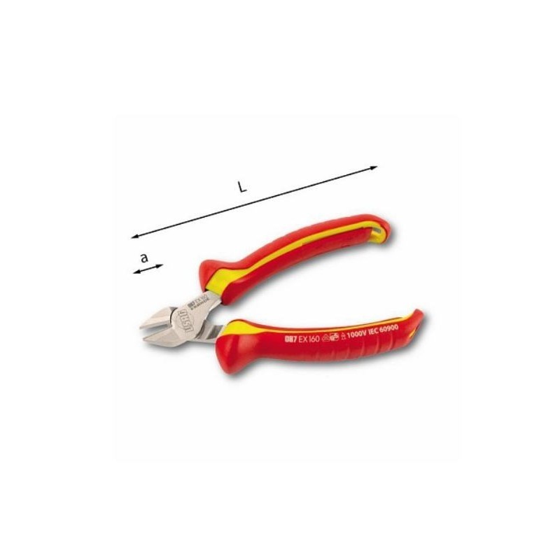 Tronchesi isolati tagliente diagonale 1000V 087 EX USAG U00870108
