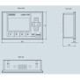 Display PLC Siemens LOGO! a 6 righe 2 porte Ethernet 6ED10554MH080BA1
