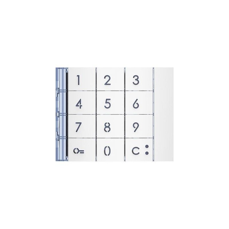 Frontale per Tastiera finitura Allwhite Bticino 353002